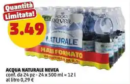 PENNY Acqua naturale Nevea offerta