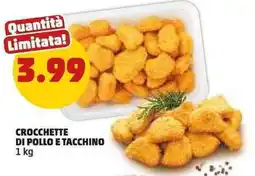 PENNY Crocchette di pollo e tacchino offerta