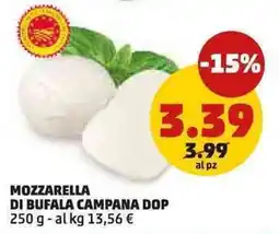 PENNY Mozzarella di bufala campana dop offerta