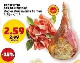 PENNY Prosciutto San Daniele DOP offerta