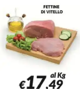 Supermercati Visotto Fettine di vitello offerta