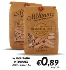 Supermercati Visotto La Molisana integrale offerta