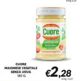 Supermercati Visotto Cuore maionese vegetale senza uova offerta