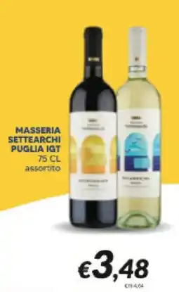 Supermercati Visotto Masseria Settearchi Puglia IGT assortito offerta