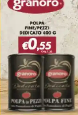 Supermercati Visotto Polpa fine pezzi Granoro offerta