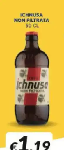 Supermercati Visotto Ichnusa non filtrata offerta