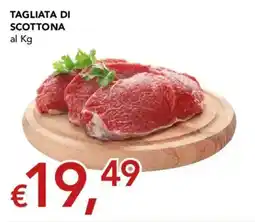 Migross Supermercati e Market Tagliata di scottona offerta