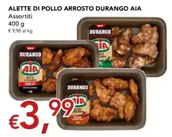 Alette di pollo arrosto Durango AIA