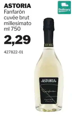 GrosMarket Astoria Fanfaròn cuvée brut offerta