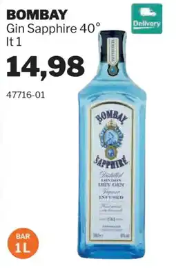 GrosMarket Bombay Gin Sapphire offerta