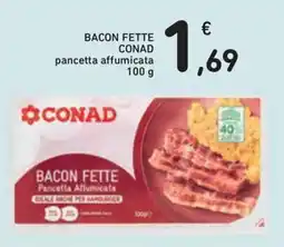 Conad Superstore Bacon fette Conad offerta