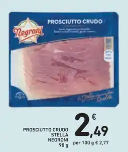 Conad Superstore Prosciutto crudo Stella Negroni offerta