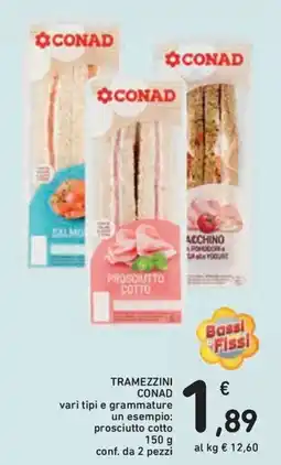 Conad Superstore Tramezzini Conad offerta
