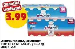PENNY Actimel Fragola, Multifrutti offerta