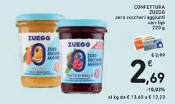 Conad Superstore Confettura Zuegg offerta