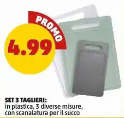 PENNY Set 3 taglieri offerta