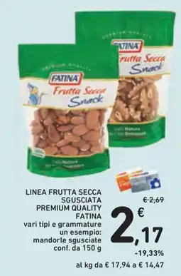Conad Superstore Frutta Secca Snack Fatina offerta