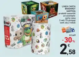 Conad Superstore Linea carta brainrot kartika offerta