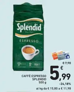 Conad Superstore Caffè espresso Splendid offerta