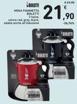 Conad Superstore Moka Fiammetta Bialetti offerta