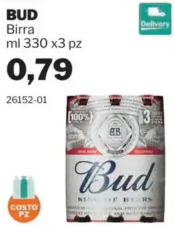 GrosMarket Birra Bud offerta