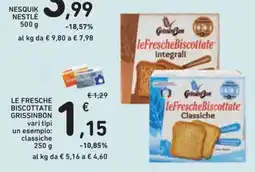 Conad Superstore Le fresche biscottate GrissinBon classiche offerta
