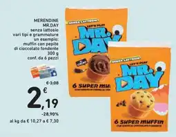 Conad Superstore Mr. Day muffin con pepite di cioccolato fondente offerta