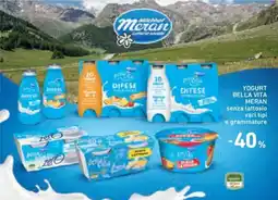 Conad Superstore Yogurt Bella Vita Meran senza lattosio offerta