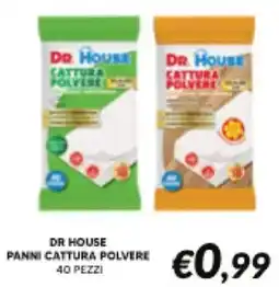 Supermercati Visotto Dr House panni cattura polvere offerta