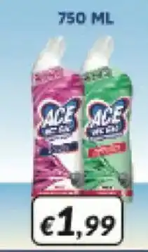 Supermercati Visotto Ace gel doccia offerta