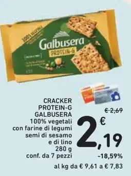 Conad Superstore Cracker protein-g galbusera offerta