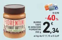 Conad Superstore Burro di arachidi Fiorentini offerta