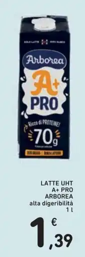 Conad Superstore Latte UHT A+ Pro Arborea offerta