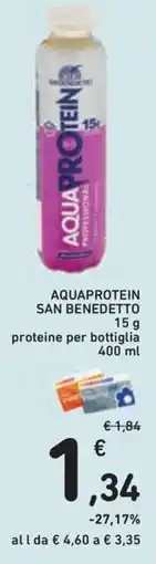 Conad Superstore Aquaprotein San Benedetto offerta