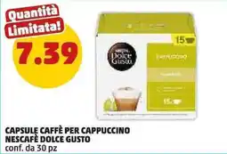 PENNY Capsule caffè per cappuccino Nescafé Dolce Gusto offerta