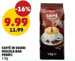 PENNY Caffé in grani miscela bar penny offerta