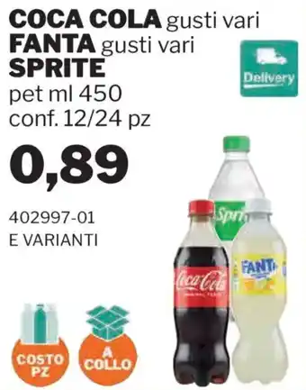 GrosMarket Coca Cola gusti vari offerta