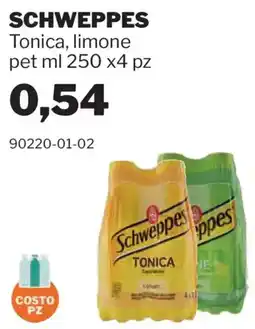 GrosMarket Schweppes Tonica offerta