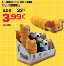 Bricofer Astuccio in silicone richiudibile Scatto offerta