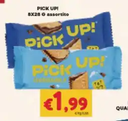 Supermercati Visotto Pick Up! 8X28 G assortito offerta