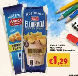 Supermercati Visotto Amica chips multipack offerta