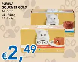 Migross Supermercati e Market Purina Gourmet Gold Assortiti offerta