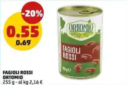 PENNY Fagioli rossi Ortomio offerta