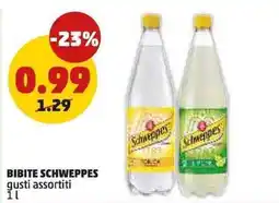 PENNY Bibite Schweppes gusti assortiti offerta