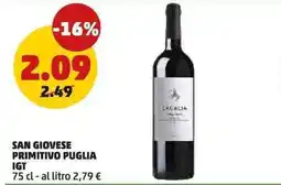 PENNY San Giovese Primitivo Puglia IGT offerta
