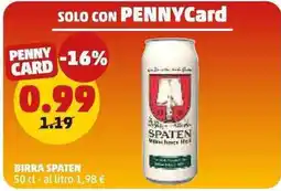 PENNY Birra Spaten offerta