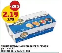 PENNY Yogurt intero alla frutta Sapor di Cascina offerta