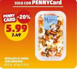 PENNY Insalata di mare con verdure offerta