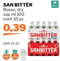 GrosMarket Sanbitter Rosso offerta