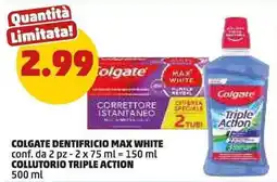PENNY Colgate dentifricio max white offerta